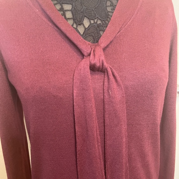 CWonder pullover, wine colored sweater. Size XS - Picture 3 of 8